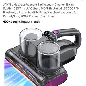 Dark Gray Handheld Vacuum Cleaner